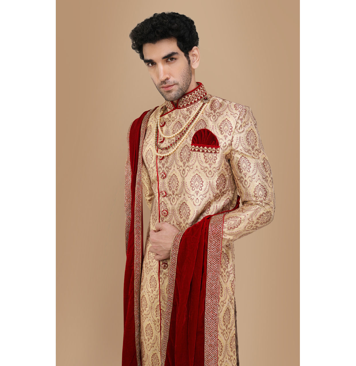 Manyavar wedding 2024 sherwani price